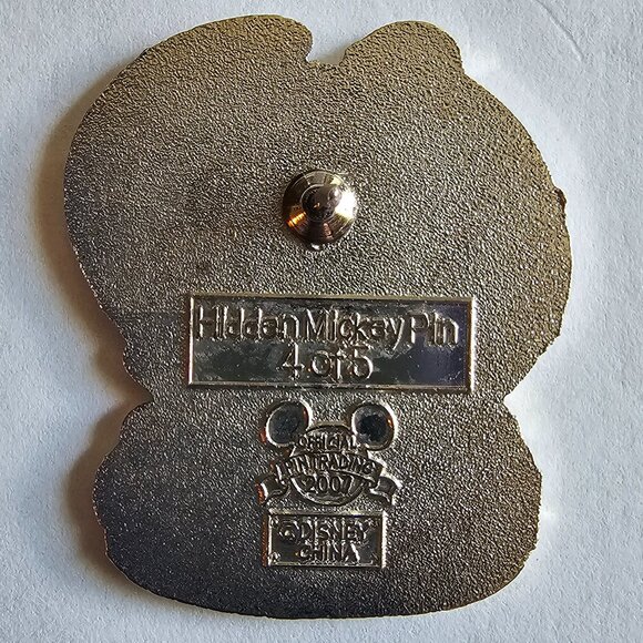 DISNEY Pin Trading ~ Villains Collection 6/6 ~ Chernabog ~ Hidden Mickey ~ 2007 - Picture 7 of 11